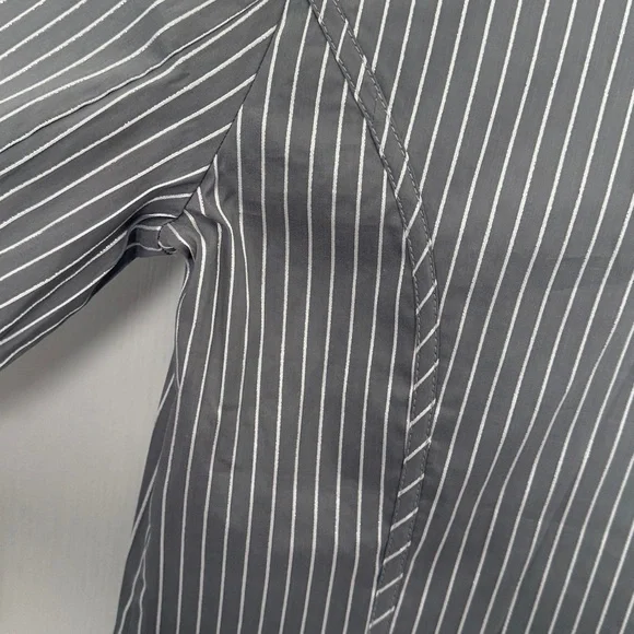 Striped Women’s Button Up Shirt - Picture 7 of 9